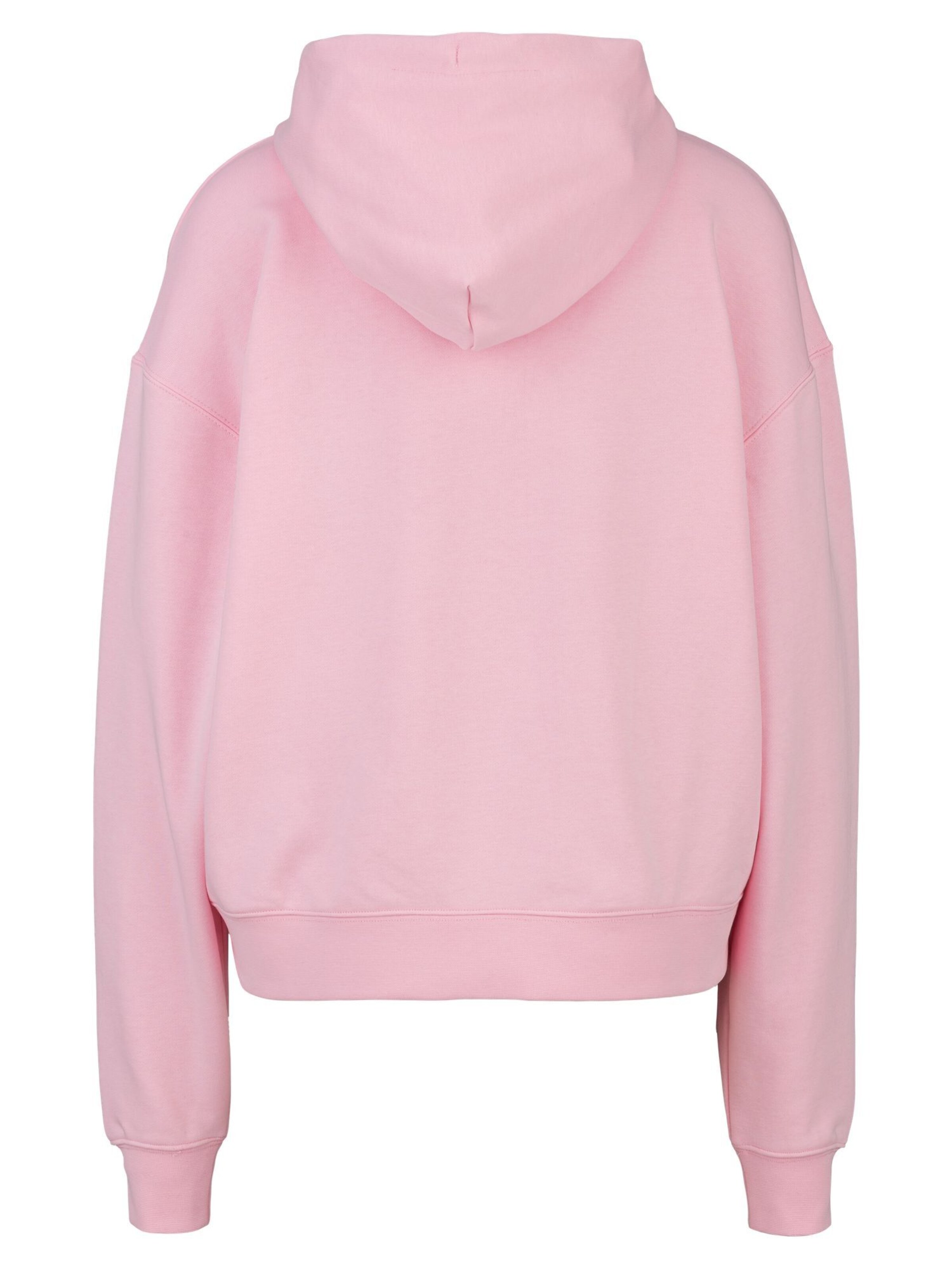 19V69 ITALIA Μπλούζα φούτερ 'Kapa Bucket' σε ροζ