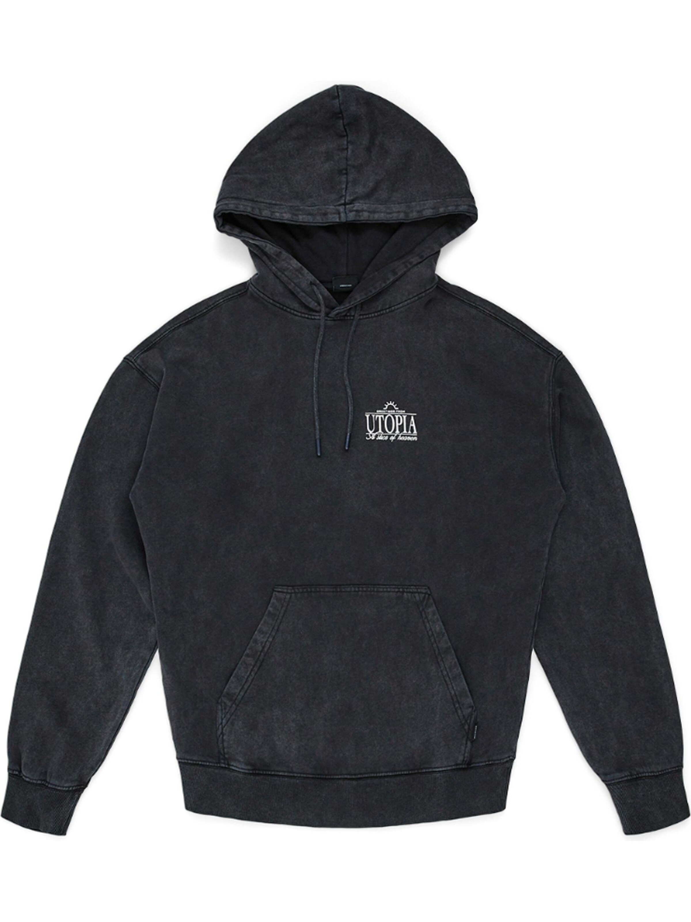 Dr. Denim Sweatshirt 'Aiden' in Black: front