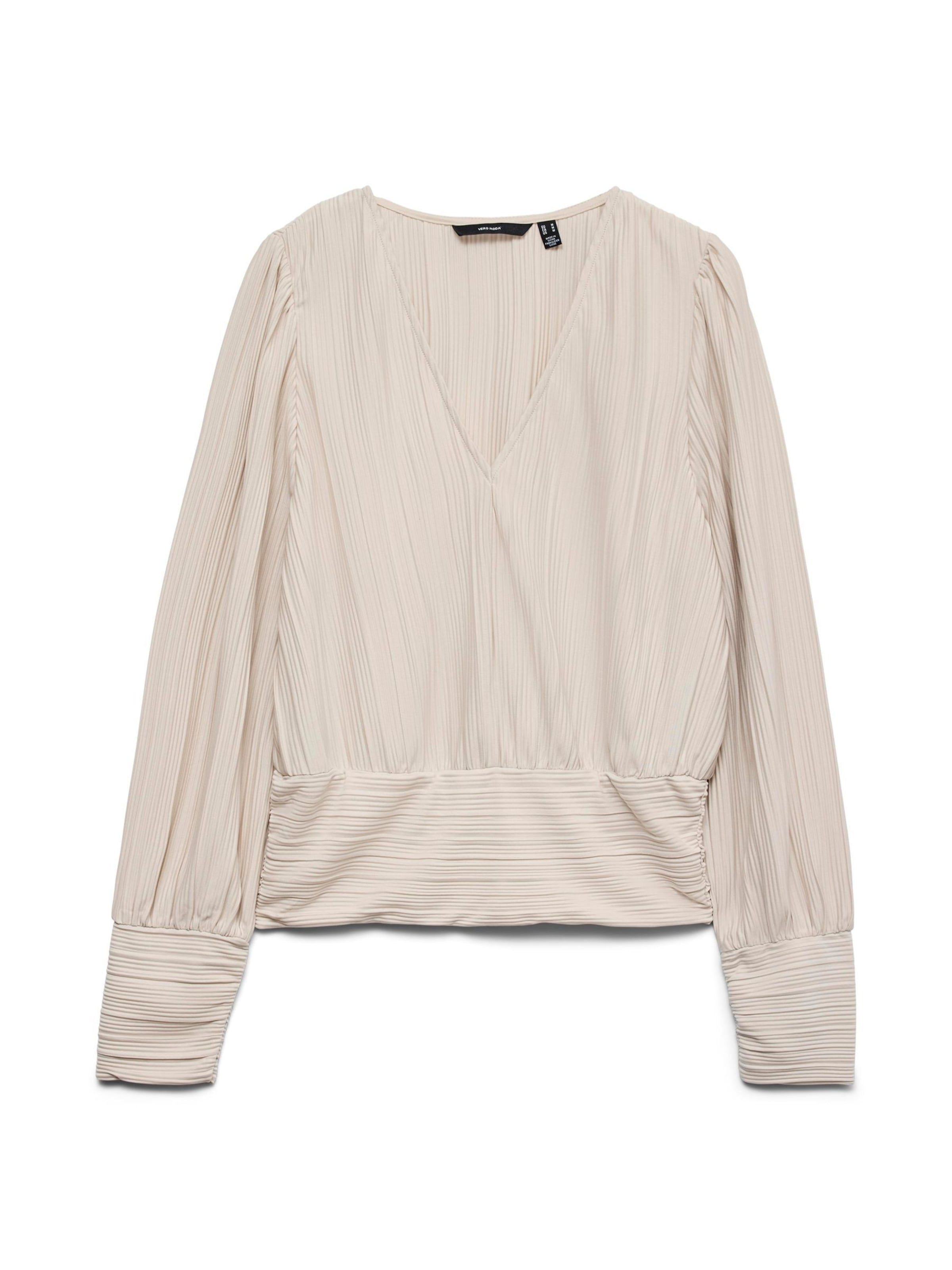 VERO MODA Blouse in Grijs: voorkant