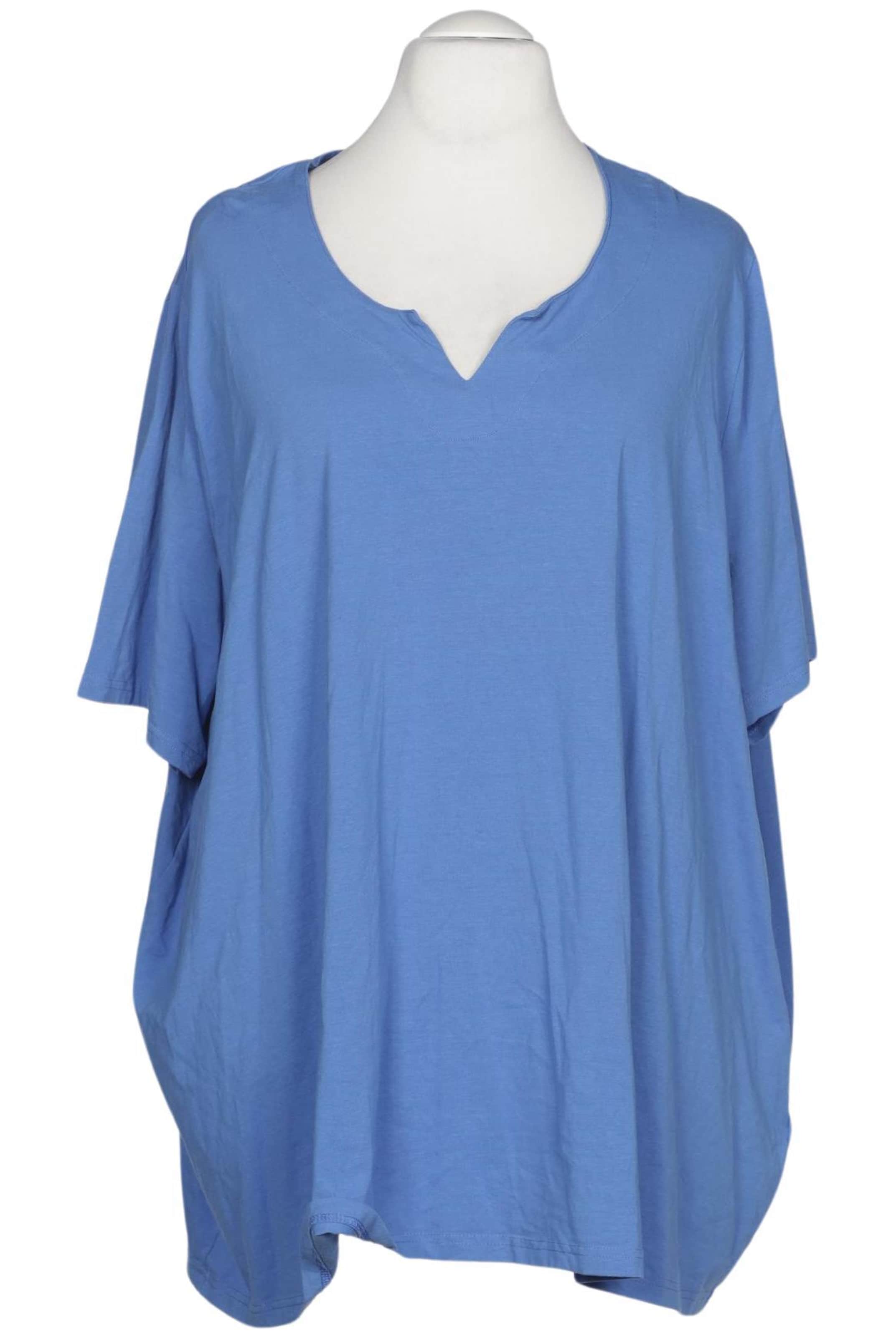 Ulla Popken T-Shirt 11XL in Blau: Vorderseite