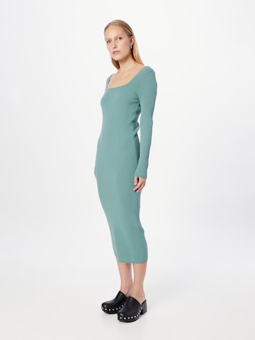 minimum - Vestido de malha 'BETTYS' em azul: frente