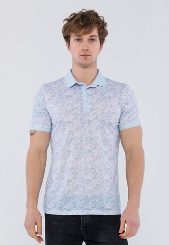 T-Shirt Felix Hardy en bleu : devant