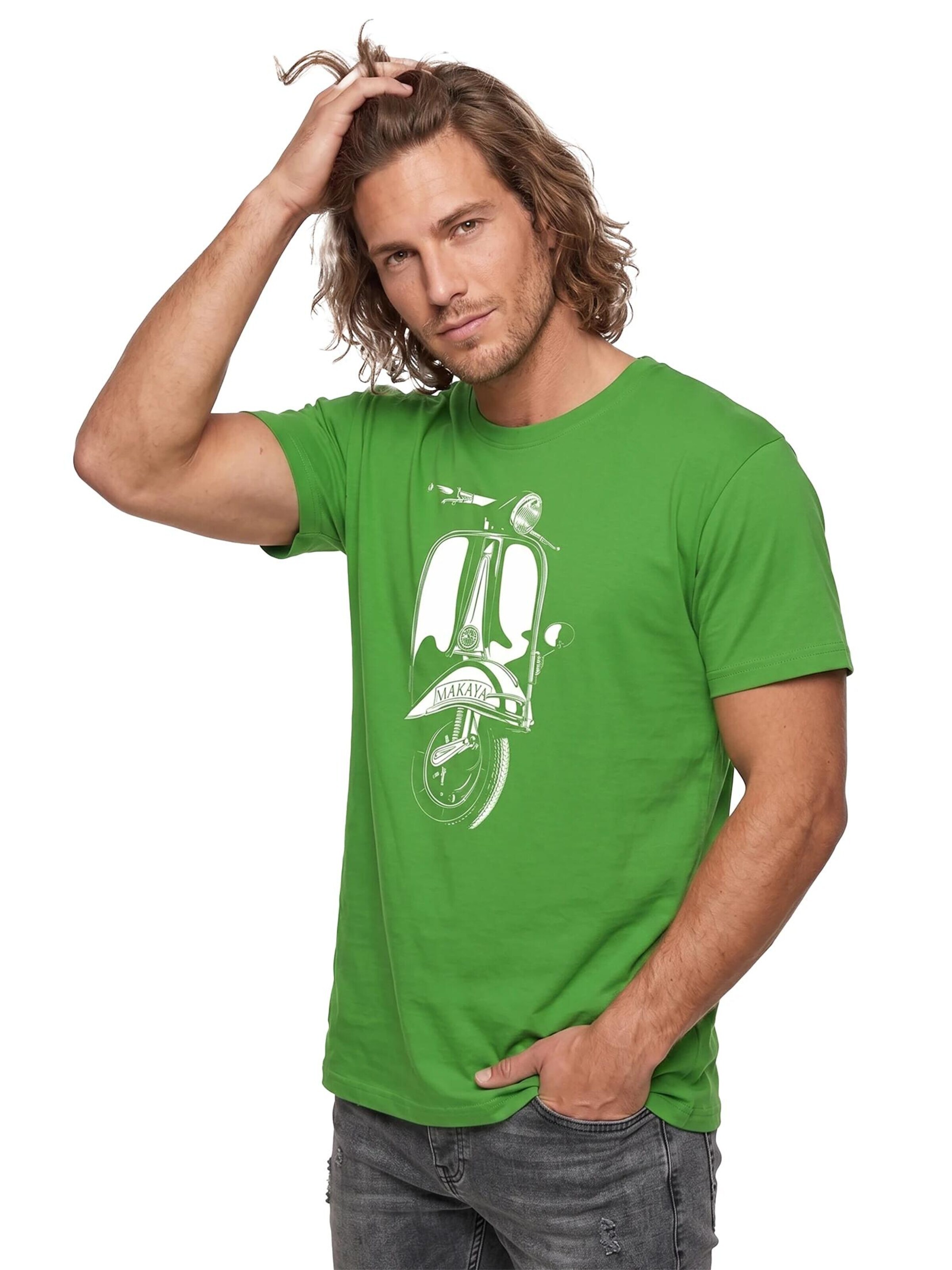 MAKAYA Shirt 'Makaya Roller' in Green