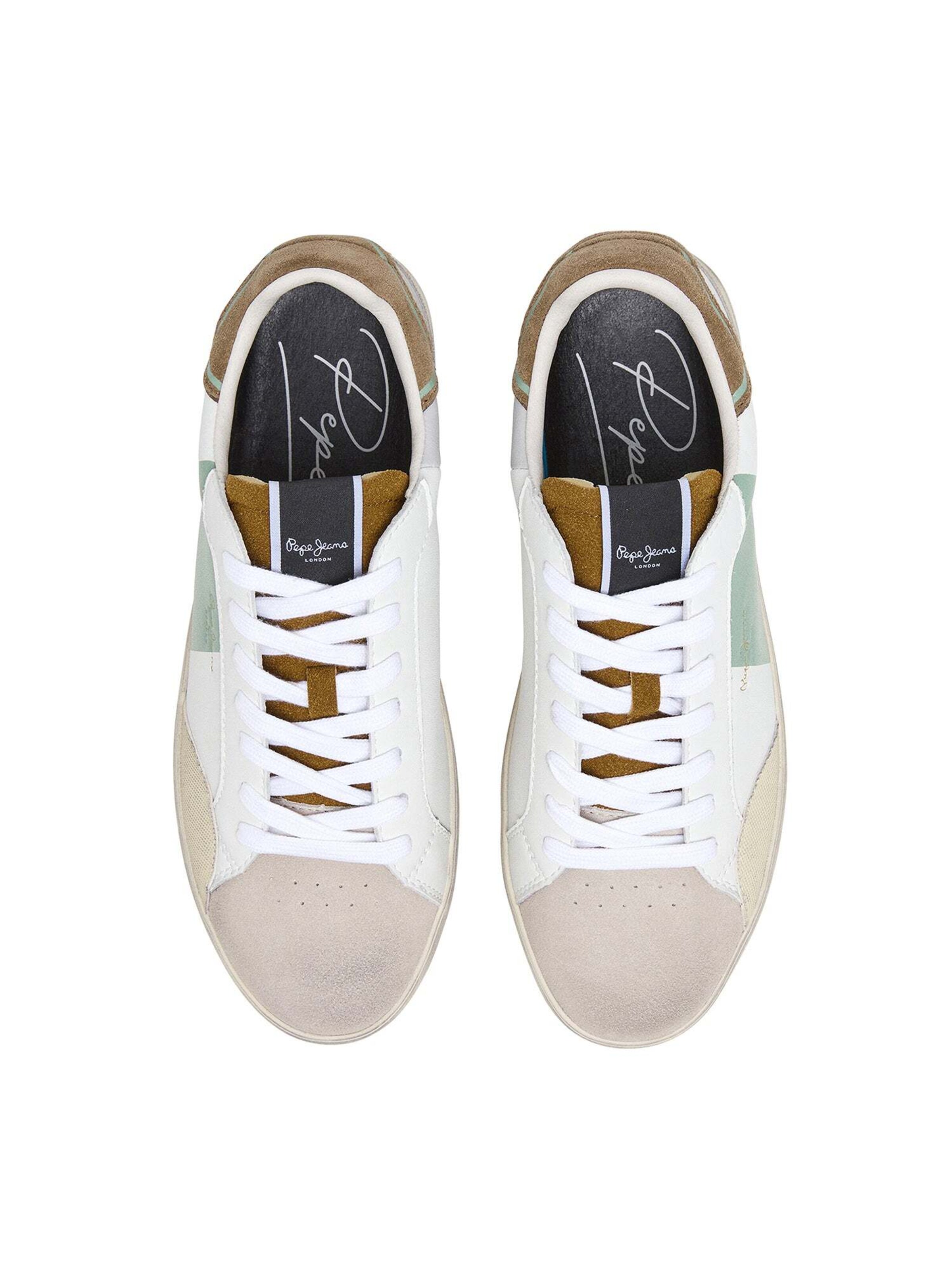 Sneaker bassa 'Lane' di Pepe Jeans in verde