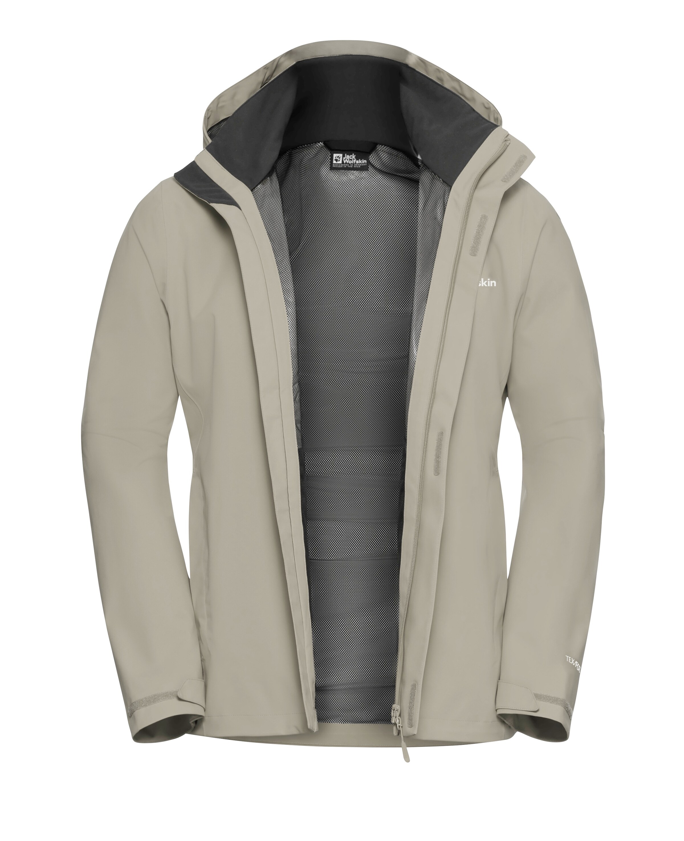 JACK WOLFSKIN Outdoor jacket in Grey