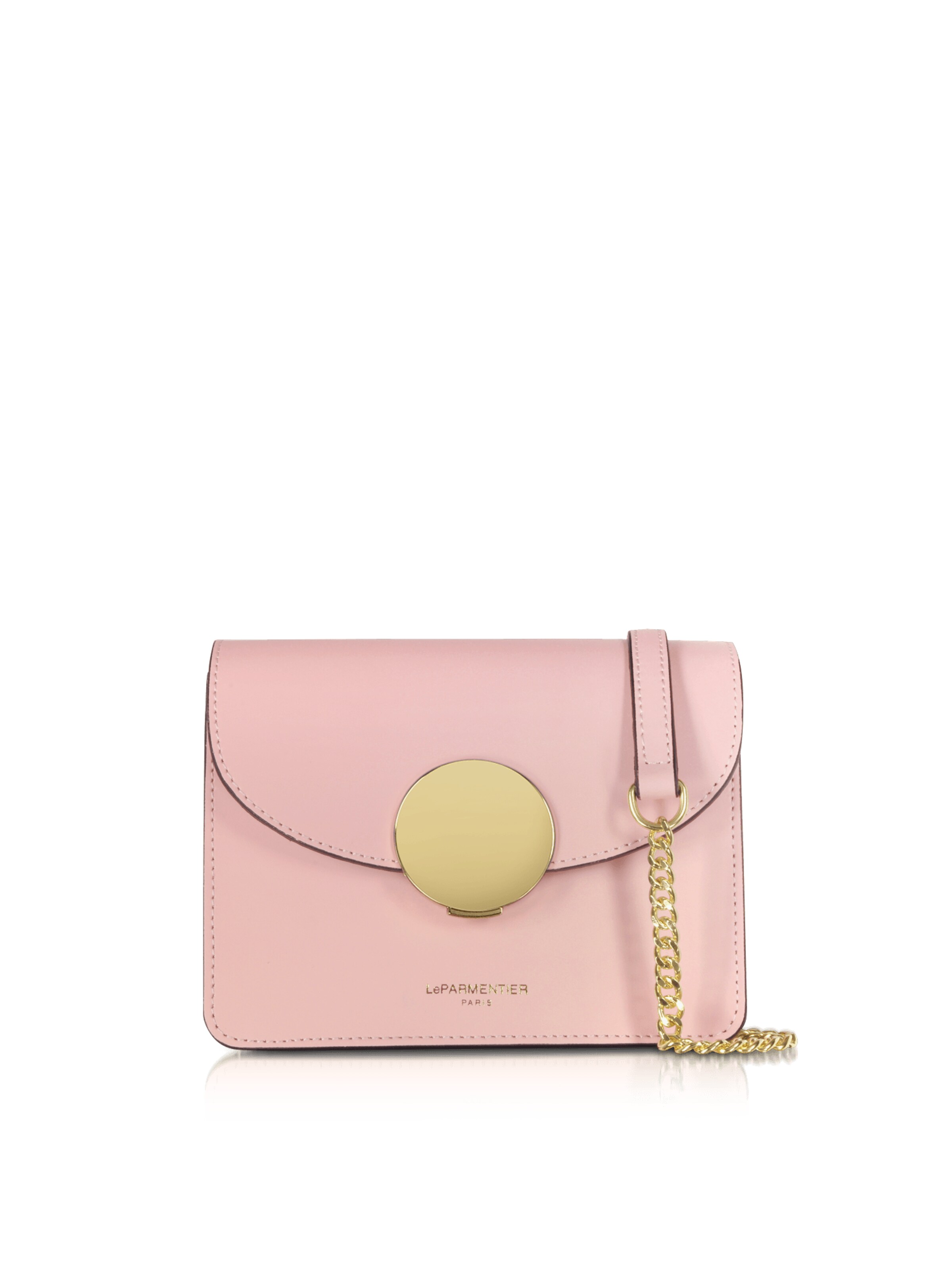 LeParmentier Schoudertas 'New Ondina Mini' in Roze: voorkant