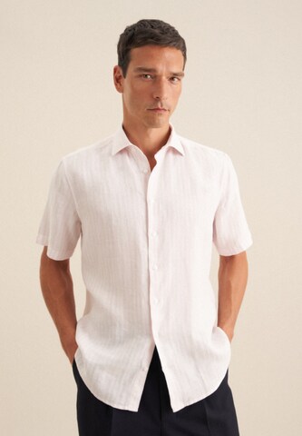 SEIDENSTICKER Regular fit Business shirt in Pink: front