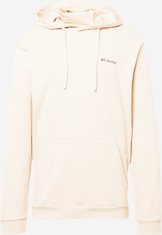 COLUMBIA - Sweatshirt de desporto 'Break It Down' em bege: frente