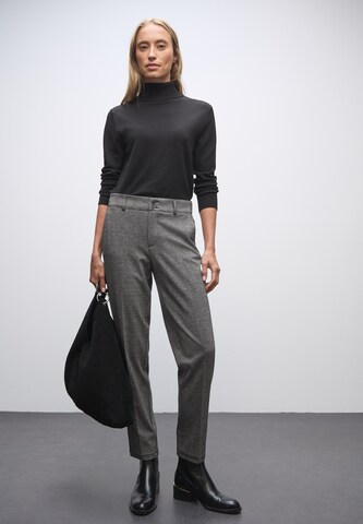 STREET ONE Tapered Pants in Grey