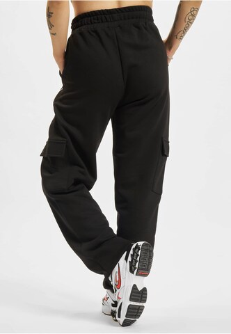 Loosefit Pantalon cargo DEF en noir