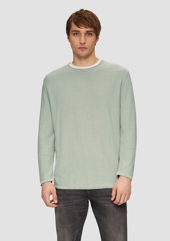 QS Sweater in Green: front