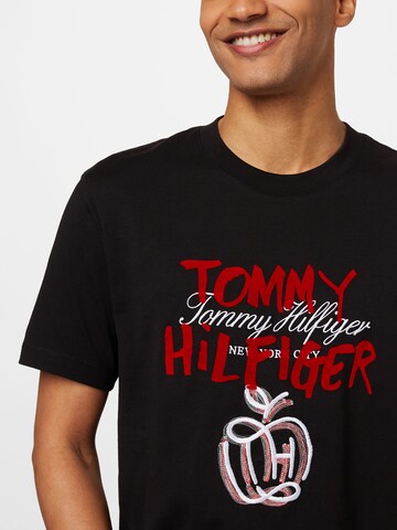 Maglietta 'POP' di TOMMY HILFIGER in nero