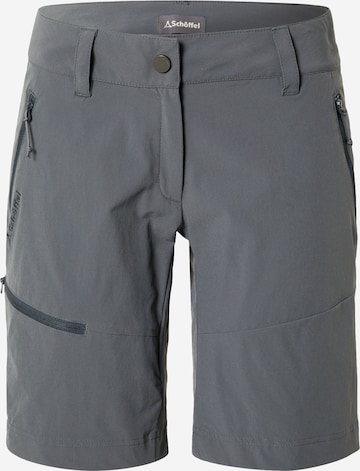 Schöffel Outdoor Pants 'Toblach 2' in Grey: front