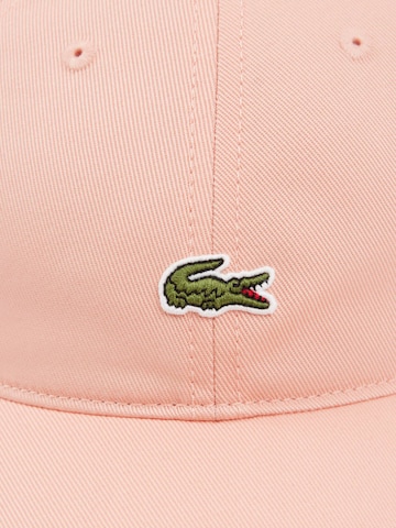 LACOSTE Cap in Pink