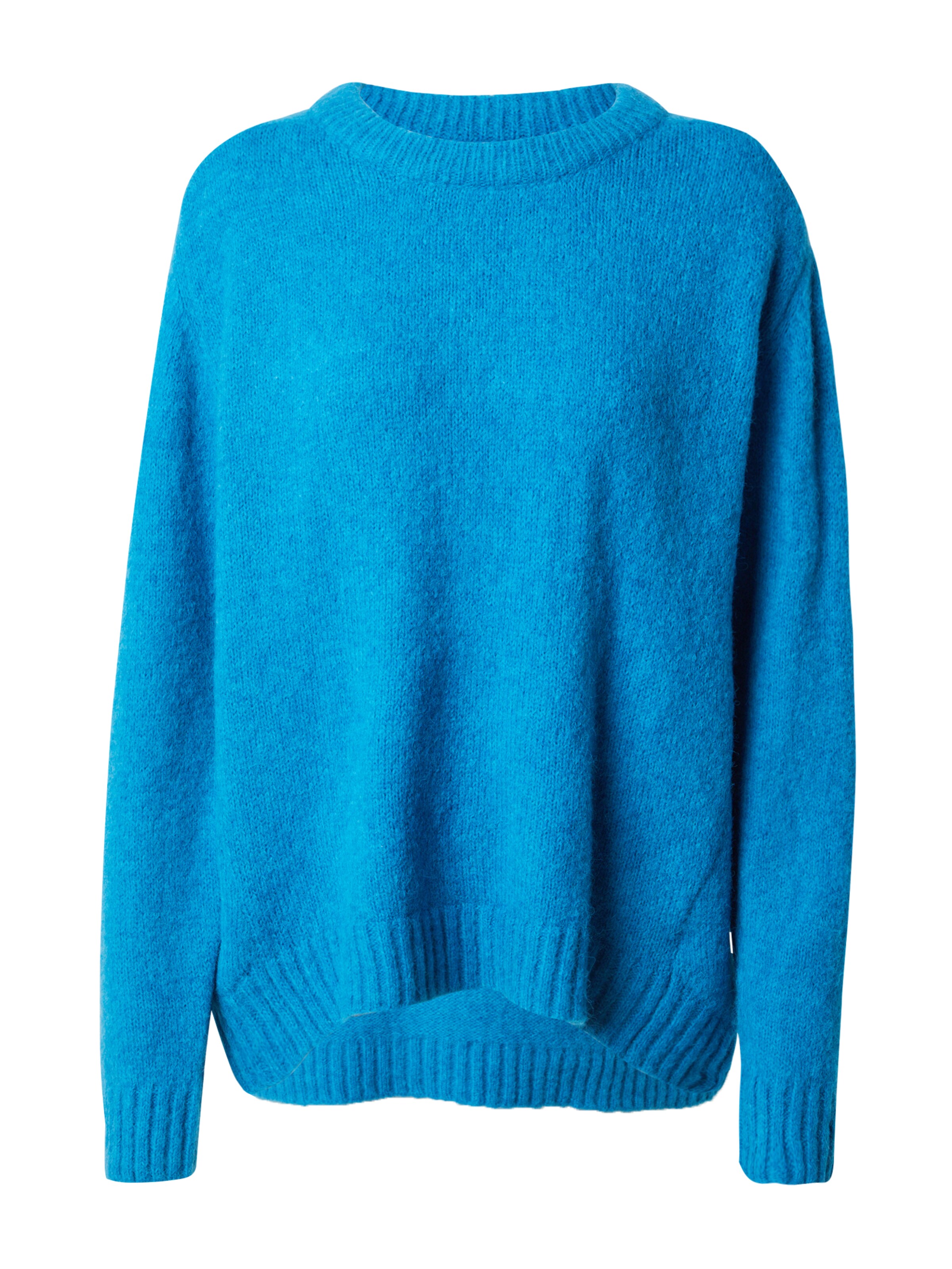 Warehouse Πουλόβερ σε μπλε: μπροστά