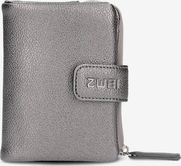 Porte-monnaies 'Mademoiselle' ZWEI en gris : devant
