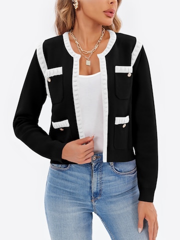 Imily Bela Pletena jopa | črna barva