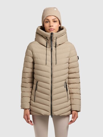 Veste d’hiver 'Pace' khujo en beige : devant