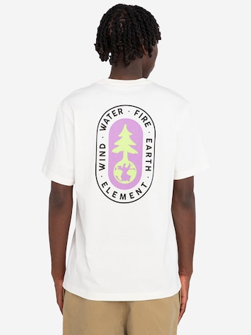 ELEMENT Shirt 'A TREE GROWS' in Beige: voorkant