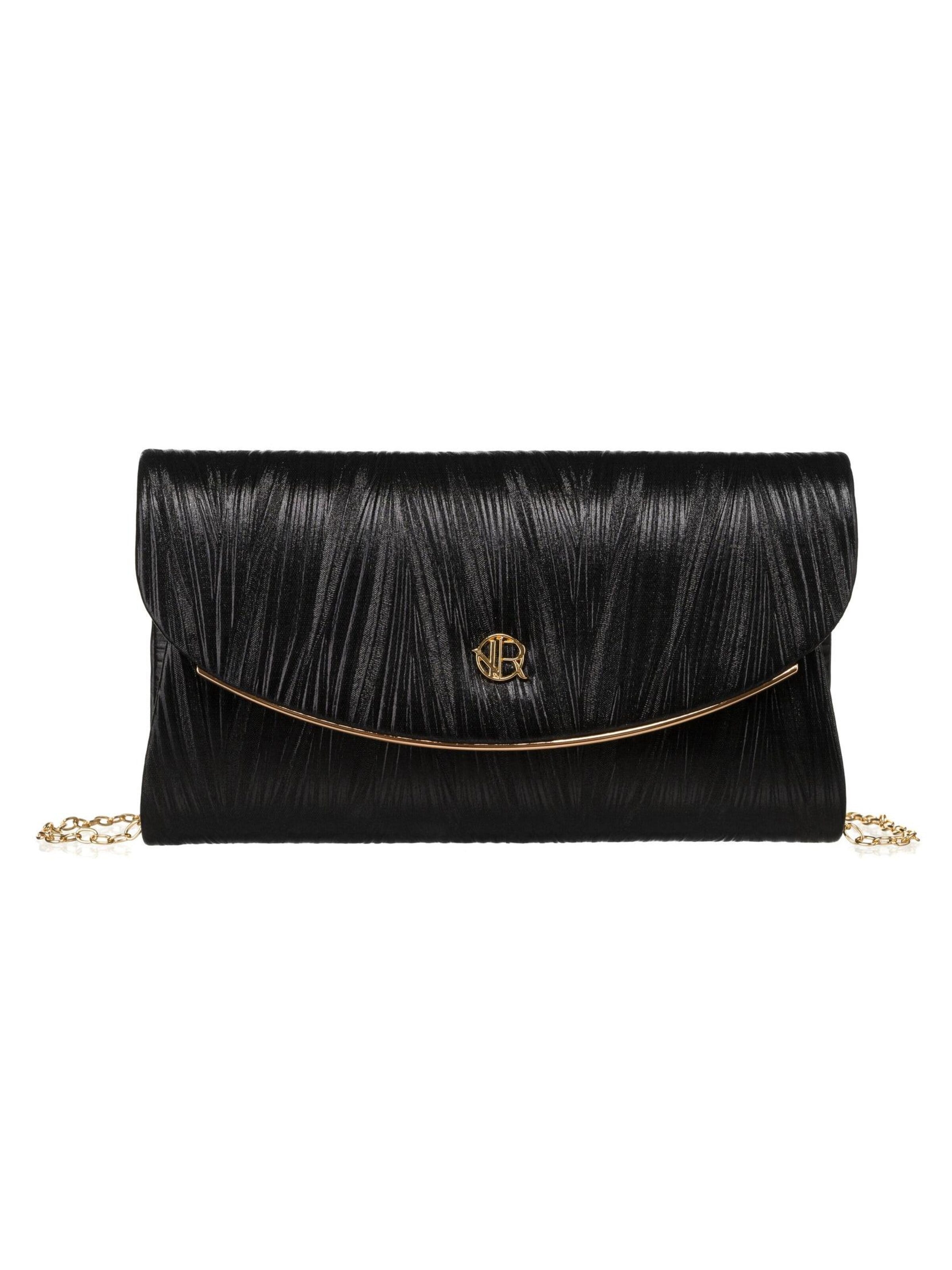 Tomshop24-7 Clutch 'Rovicky Nela' in Black: front
