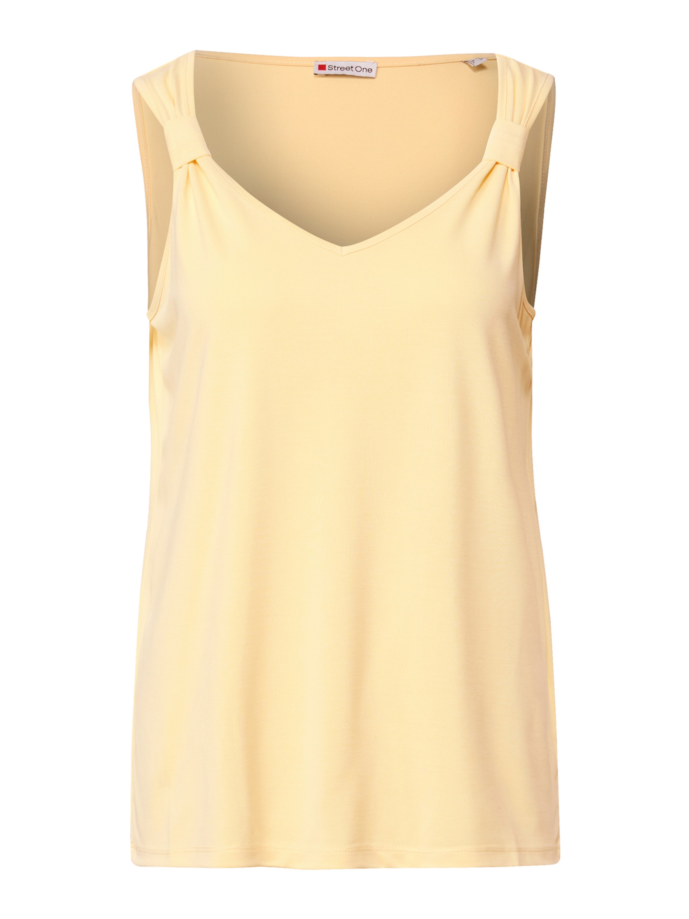 STREET ONE Top | rumena barva: sprednja stran