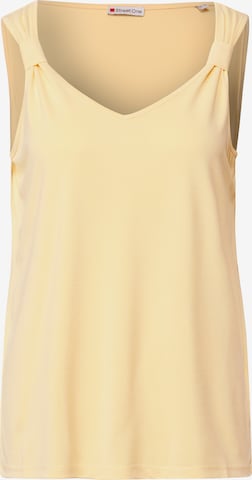 STREET ONE - Top en amarillo: frente
