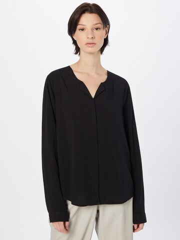 Fransa - Blusa 'Hazavisk' en negro: frente