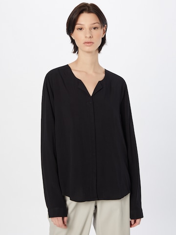 Fransa Blouse 'Hazavisk' in Black: front