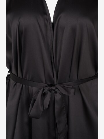 Zizzi Dressing Gown 'MELSA' in Black