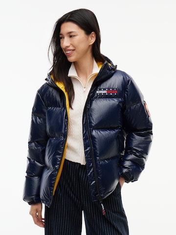 Tommy Jeans - Chaqueta de invierno 'Alaska' en azul: frente