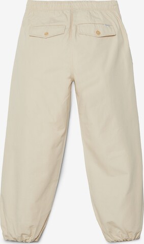 TOMMY HILFIGER Wide leg Broek in Beige