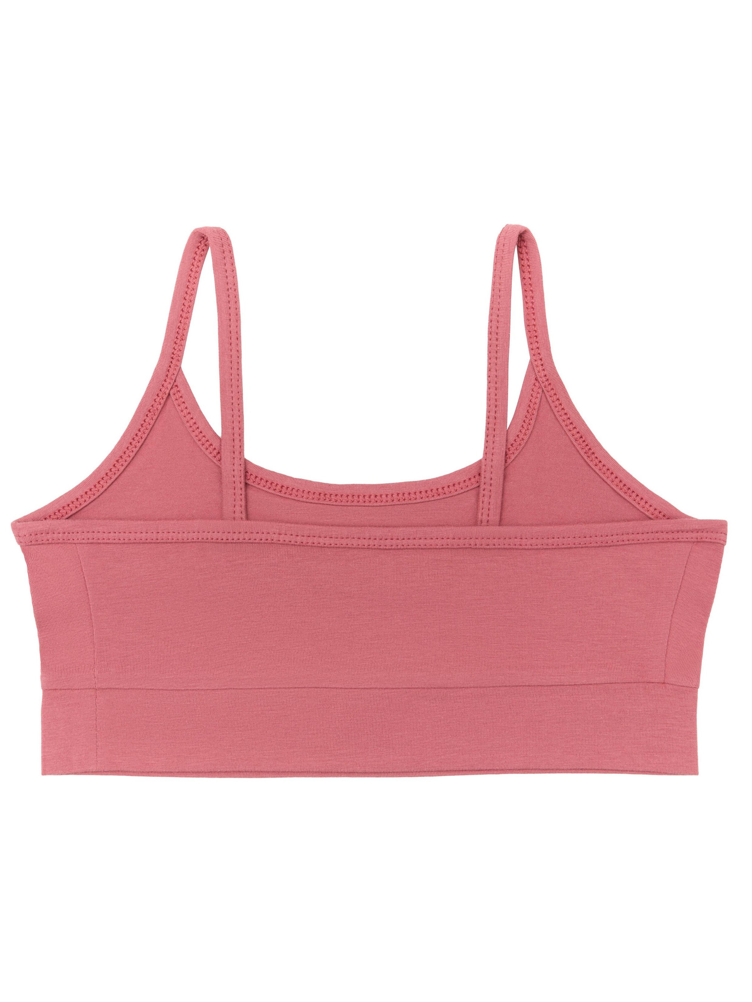 Albero Natur Bralette Bra in Red