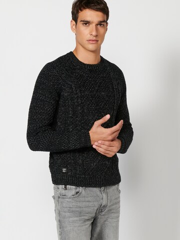 Pull-over KOROSHI en noir