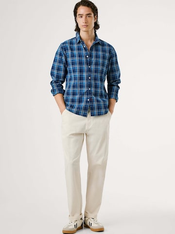 Pepe Jeans Regular fit Overhemd ' CORWIN ' in Blauw