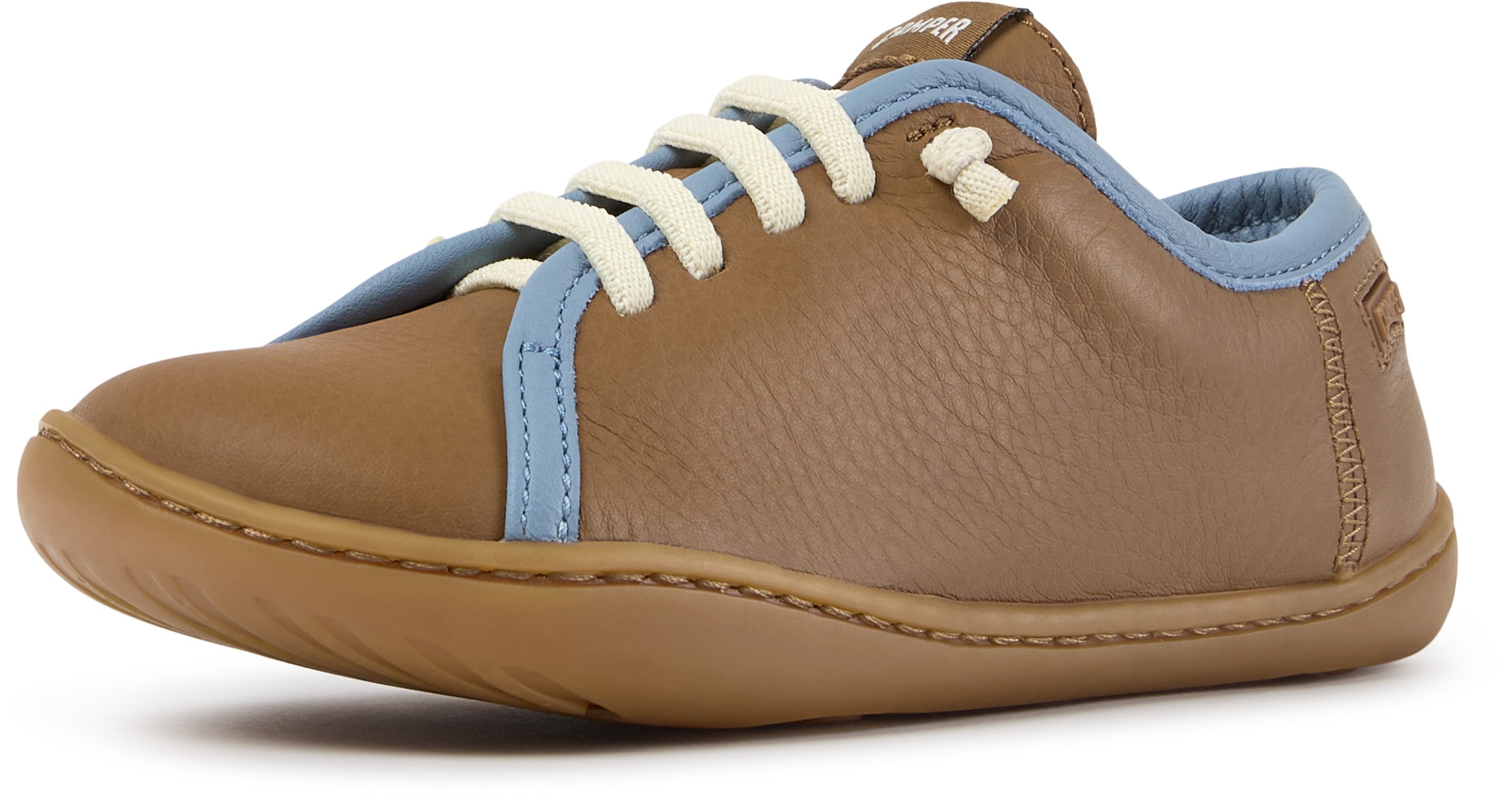 CAMPER Sneakers 'Peu Cami Twins' in Bruin: voorkant