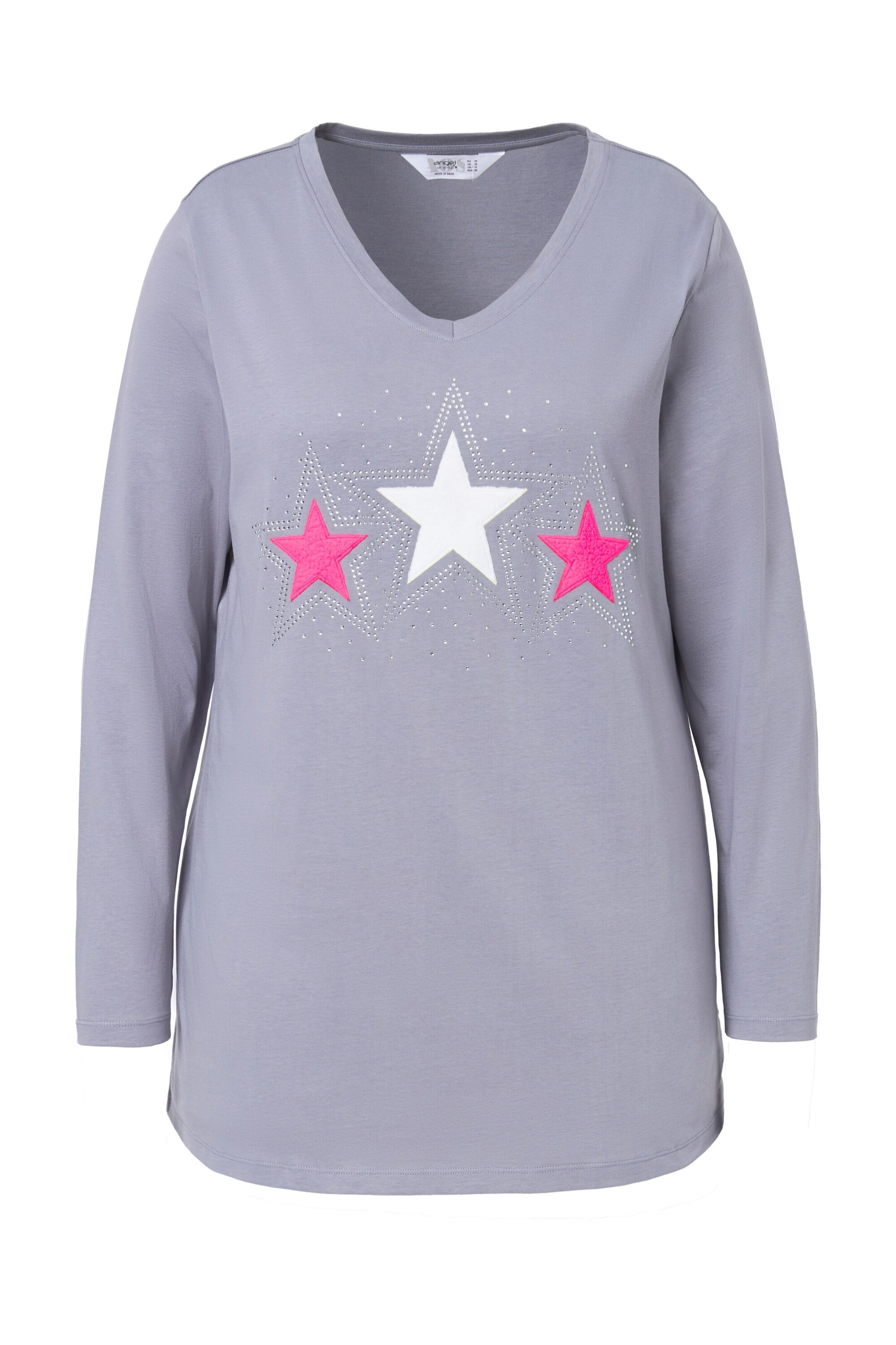 Angel of Style Shirt in Grey: front