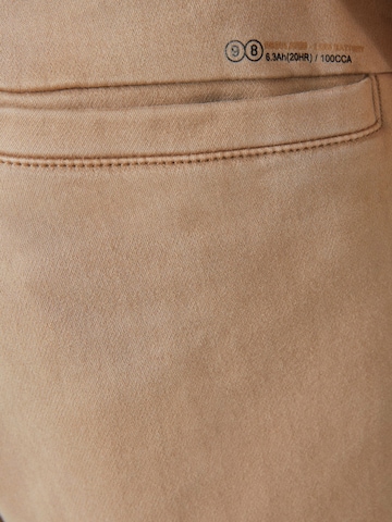 Bershka Loosefit Hose in Beige