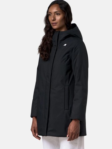 K-Way - Chaqueta de invierno 'K-WAY SOPHIE TWILL SOFT BEAVER GIUBBINO' en negro