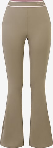 évasé Leggings Ted Baker en marron : devant