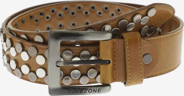 TIMEZONE Belt in One size in Brown: front