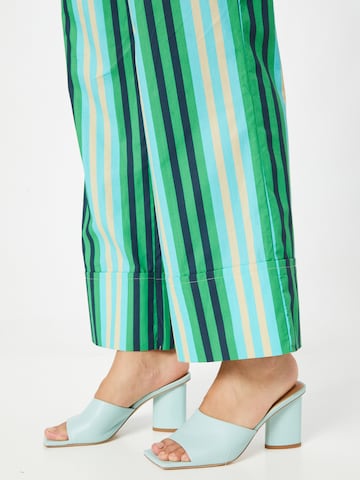 Monki Wide Leg Hose in Grün