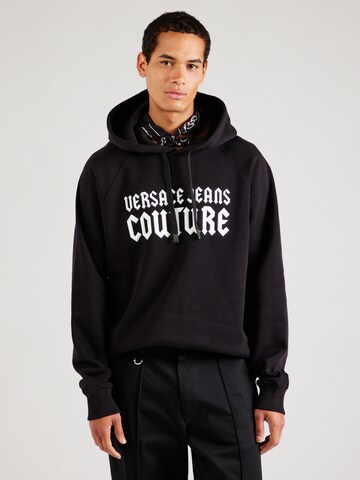 Versace Jeans Couture Sweatshirt in Schwarz: Vorderseite