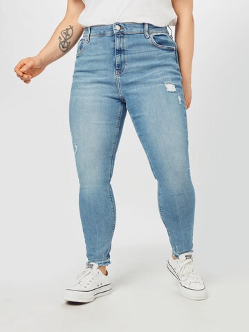River Island Plus Jeans 'Amelie' in Blue: front