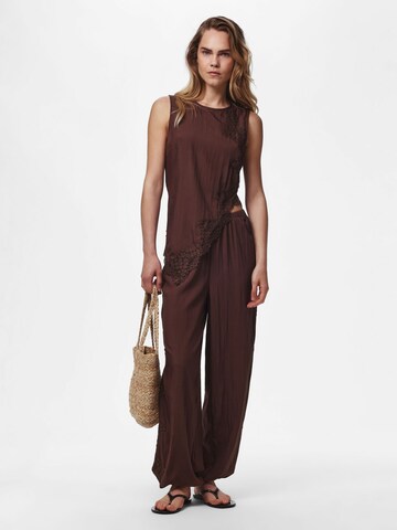 Haut PIECES en marron