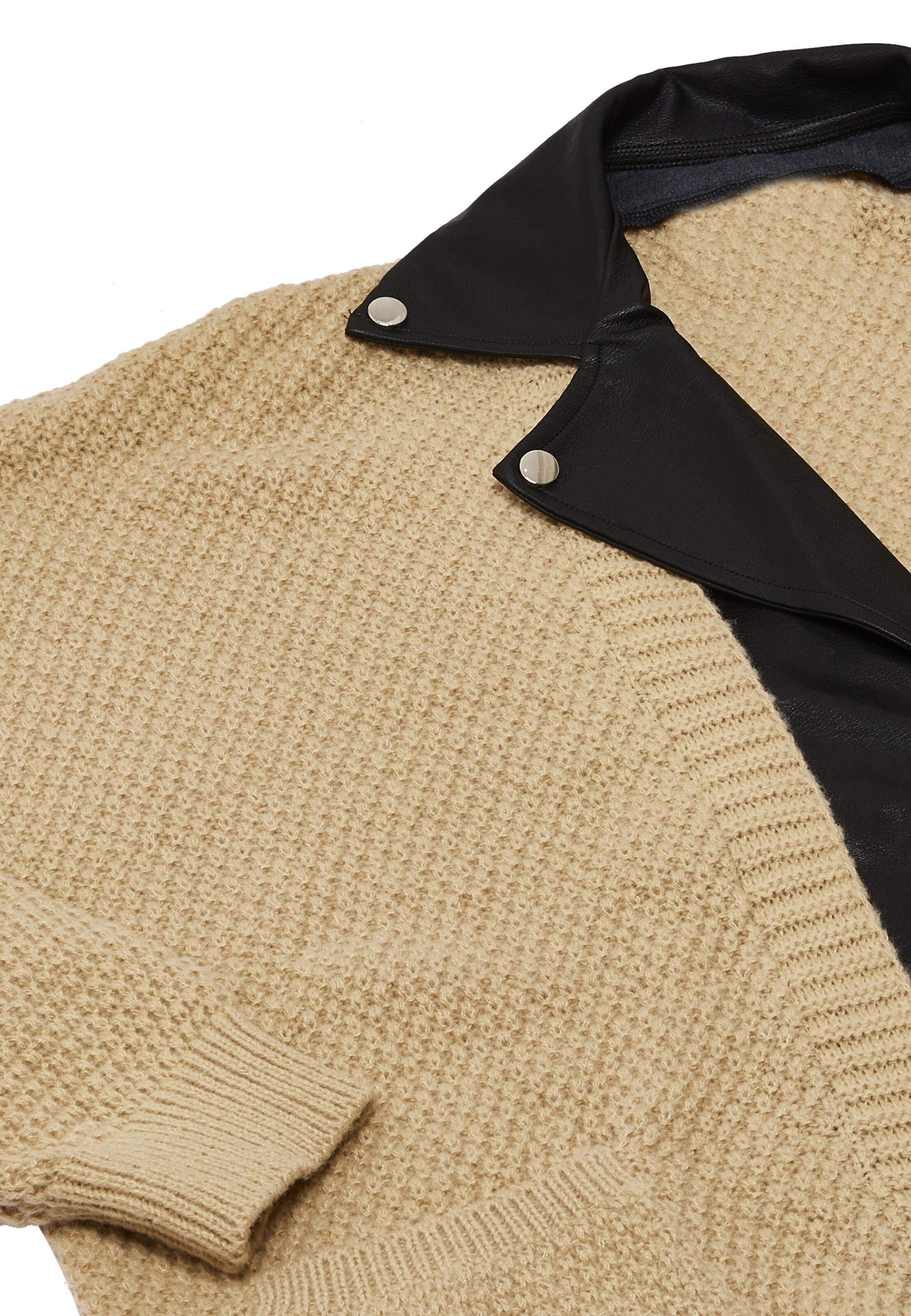 NAEMI Cardigan i beige