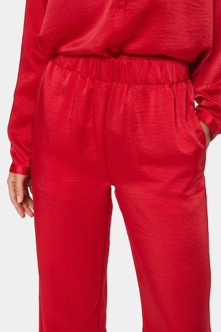 SAINT TROPEZ Wide leg Pants in Red