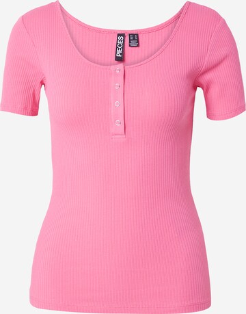 PIECES Shirt 'Kitte' in Pink: front