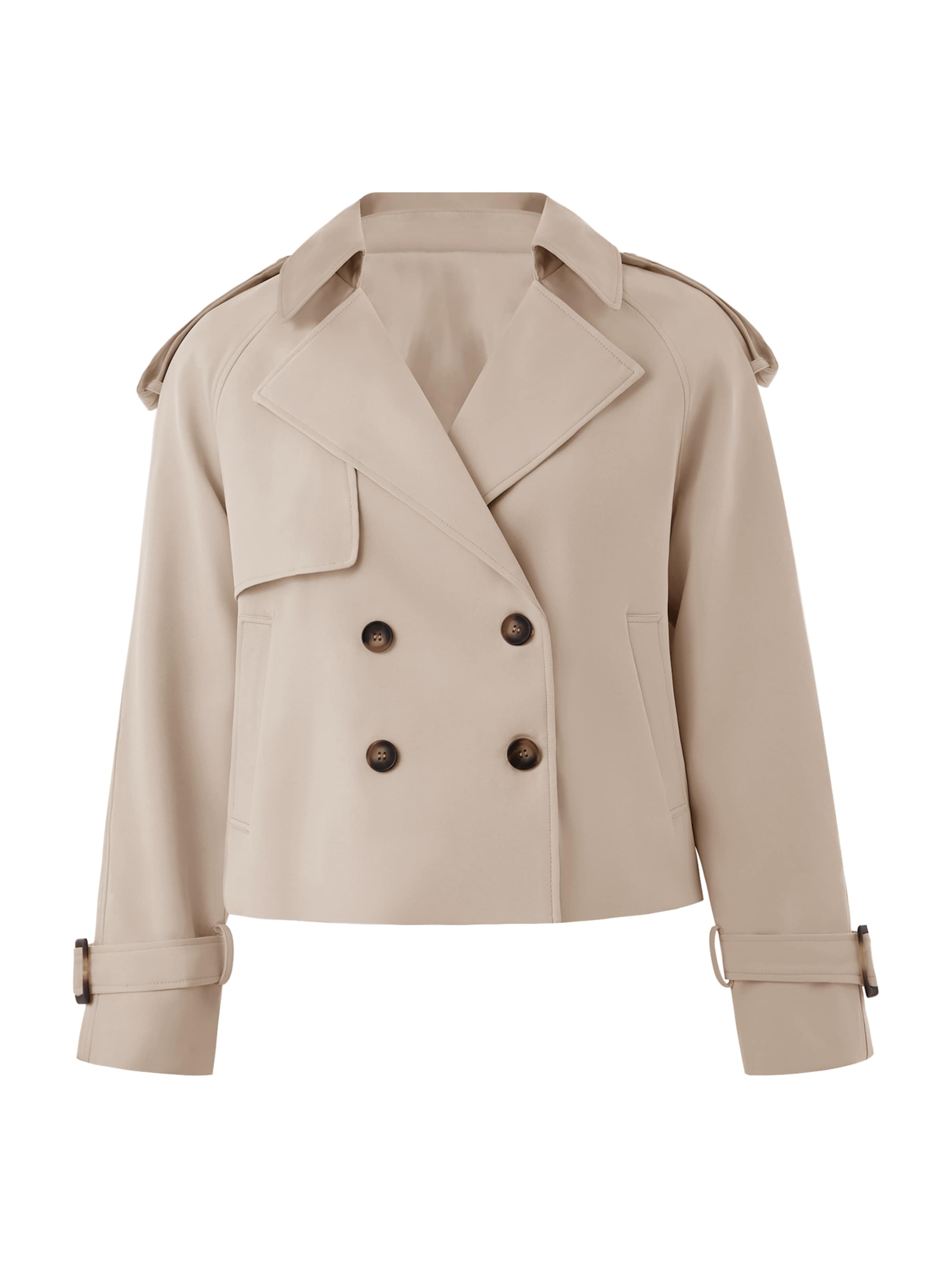 Imily Bela Prehodna jakna | zelena barva: sprednja stran