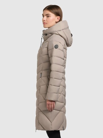 khujo Pitkä talvitakki ' ODANA3 ' värissä beige