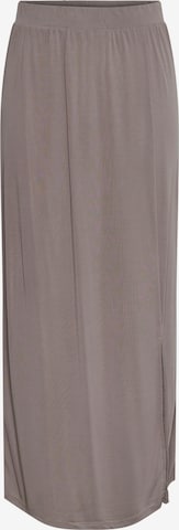 PIECES - Falda 'PCAnora' en marrón: frente